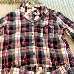 Victoria’s Secret long sleeve and long pants pajama set.